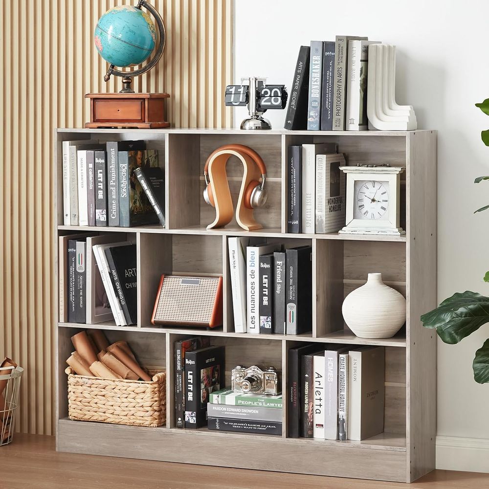 Bookshelf - LEYAOYAO Estantería de 10 cubos con