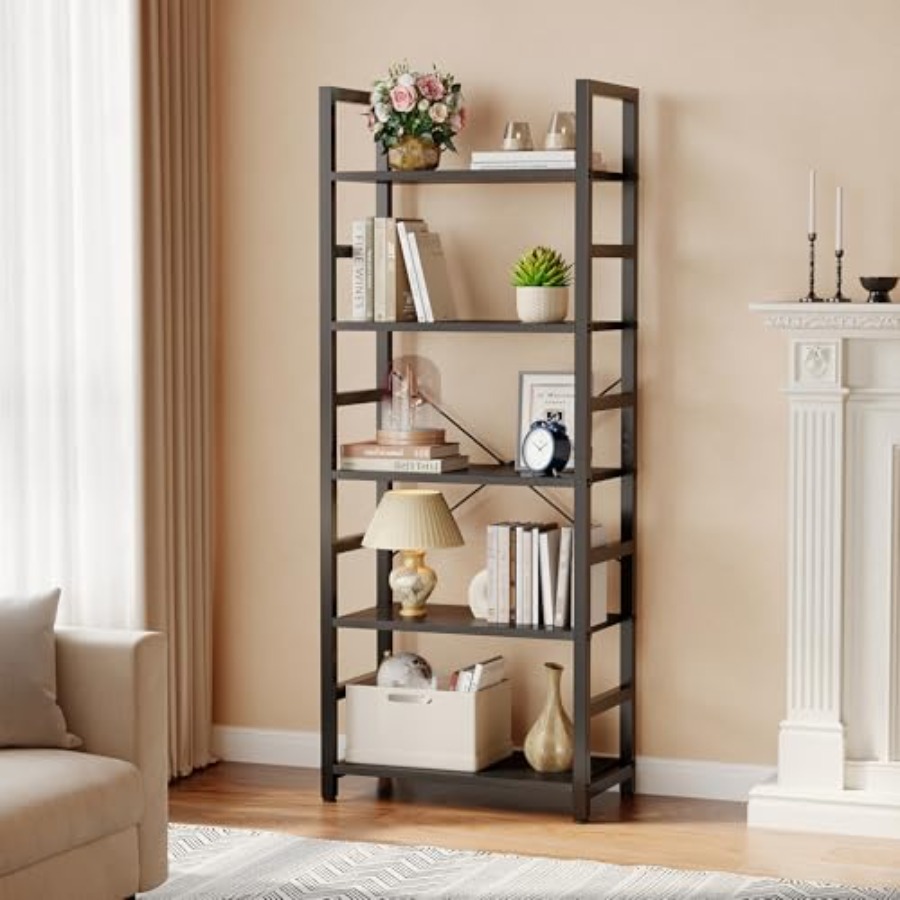Estantería de 5 Niveles, Libre - Bookshelf reseña y precio