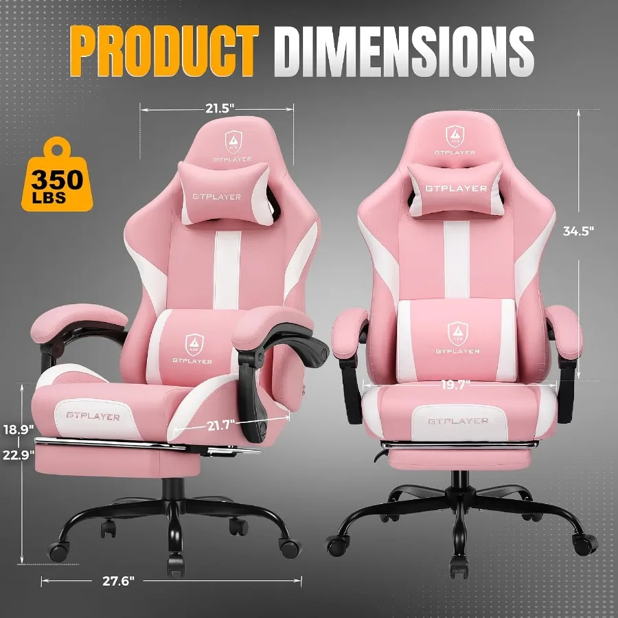 Silla de juego con reposapiés  - Office Chair Cushion reseña y precio